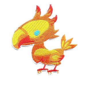 FF Cartoon Video Game Chocobo Patch iRON ON badge easy iron on psx Yellow Bird